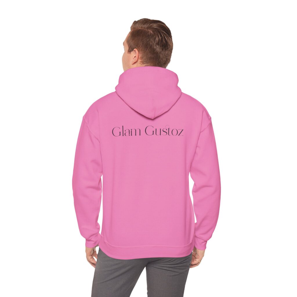 Glam Gustoz Signature Hoodie – Black Edition 1 | Soft Aesthetic Self-Care Wear - Image 42