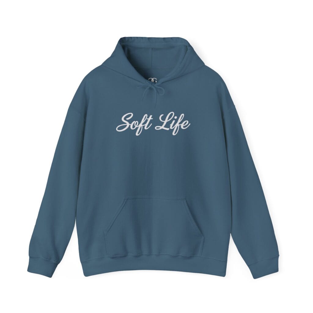 Soft Life Hoodie 1 – Self-Care Clothing for Your Healing Era | Cozy Mental Health Wear - Image 18