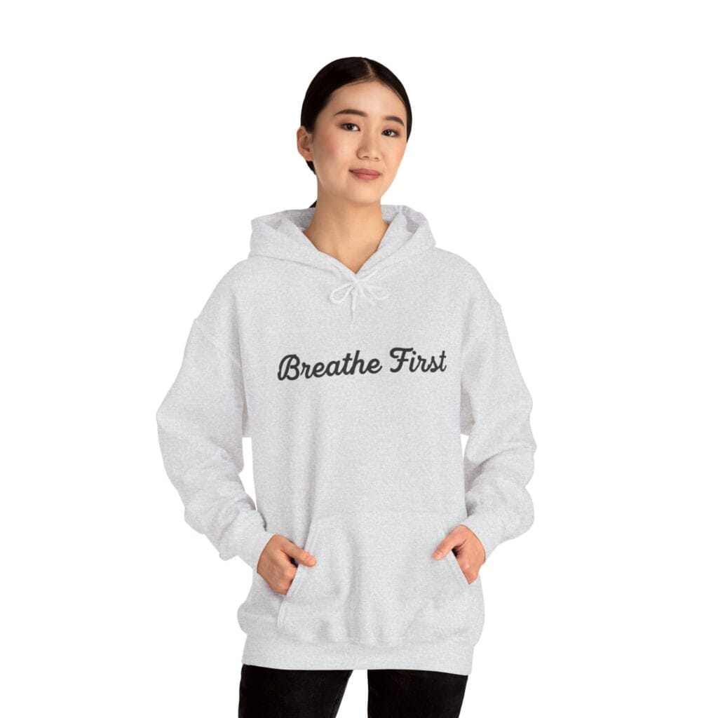 Breathe First Hoodie 1 – Soft Grounding Wear for Anxiety & Overwhelm - Image 10