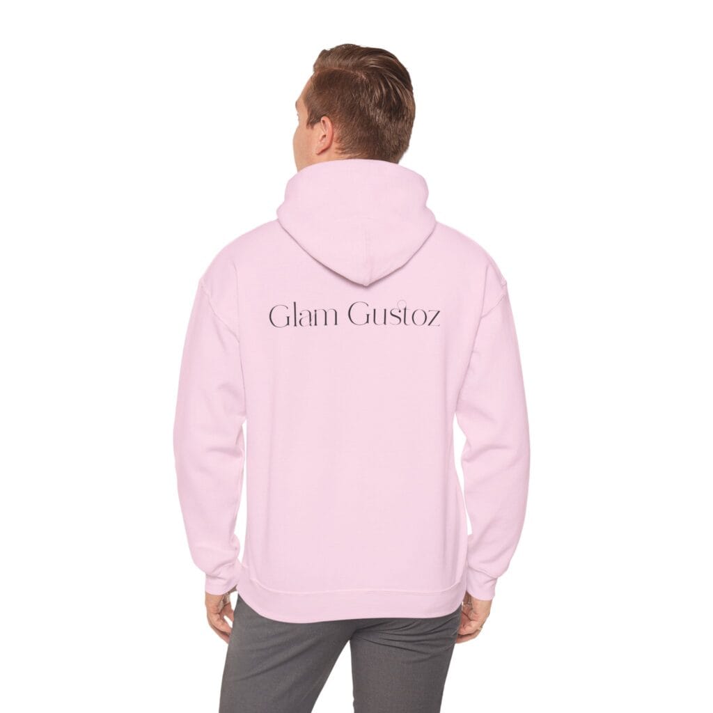 Glam Gustoz Signature Hoodie – Black Edition 1 | Soft Aesthetic Self-Care Wear - Image 38