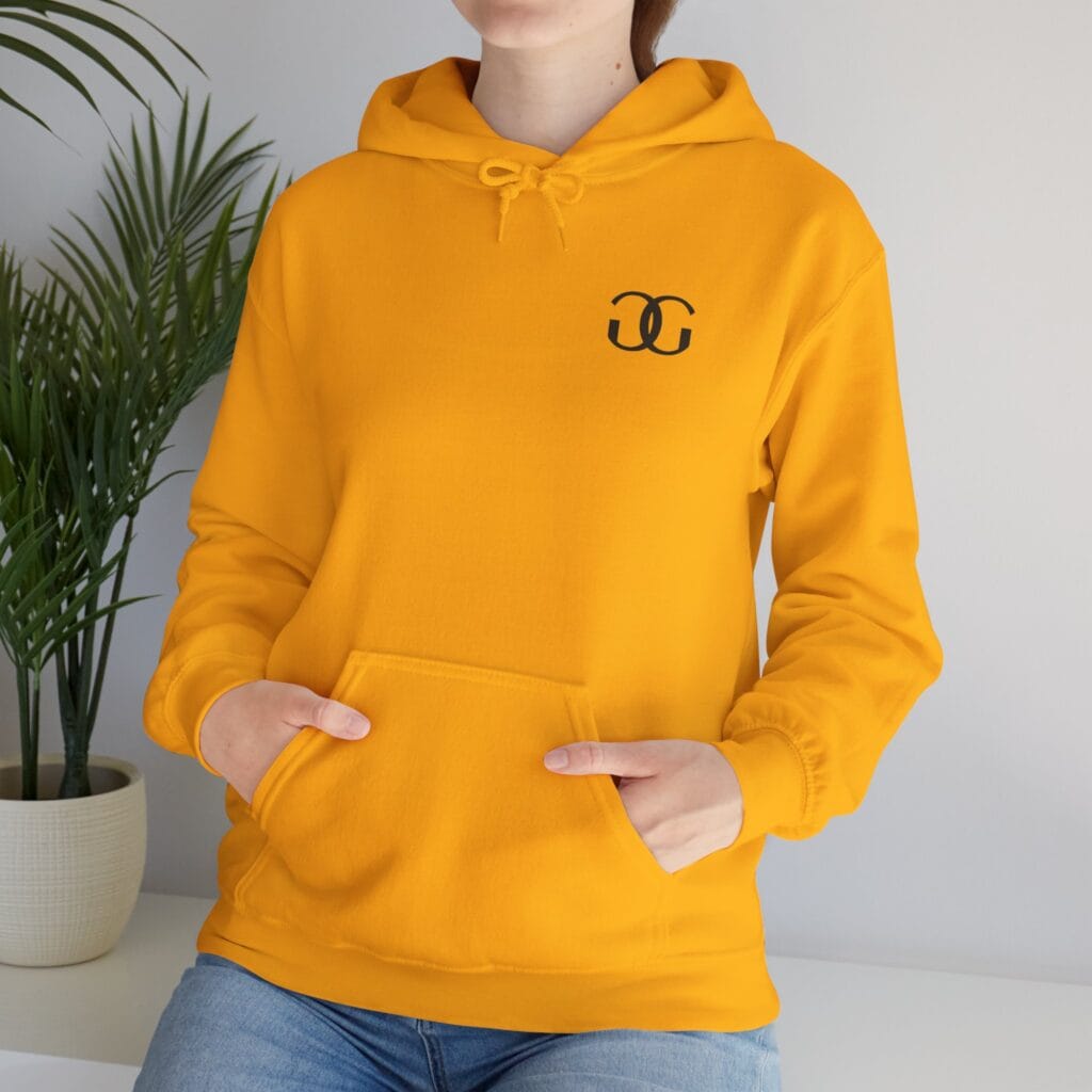 Glam Gustoz Signature Hoodie – Black Edition 1 | Soft Aesthetic Self-Care Wear - Image 21