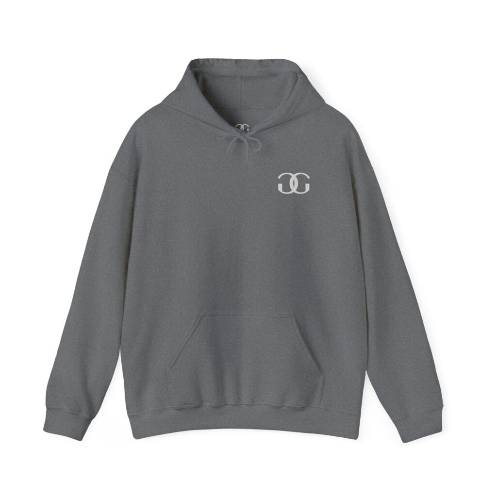 Glam Gustoz Signature Hoodie – White Edition 1 | Soft Aesthetic Self-Care Wear - Image 19
