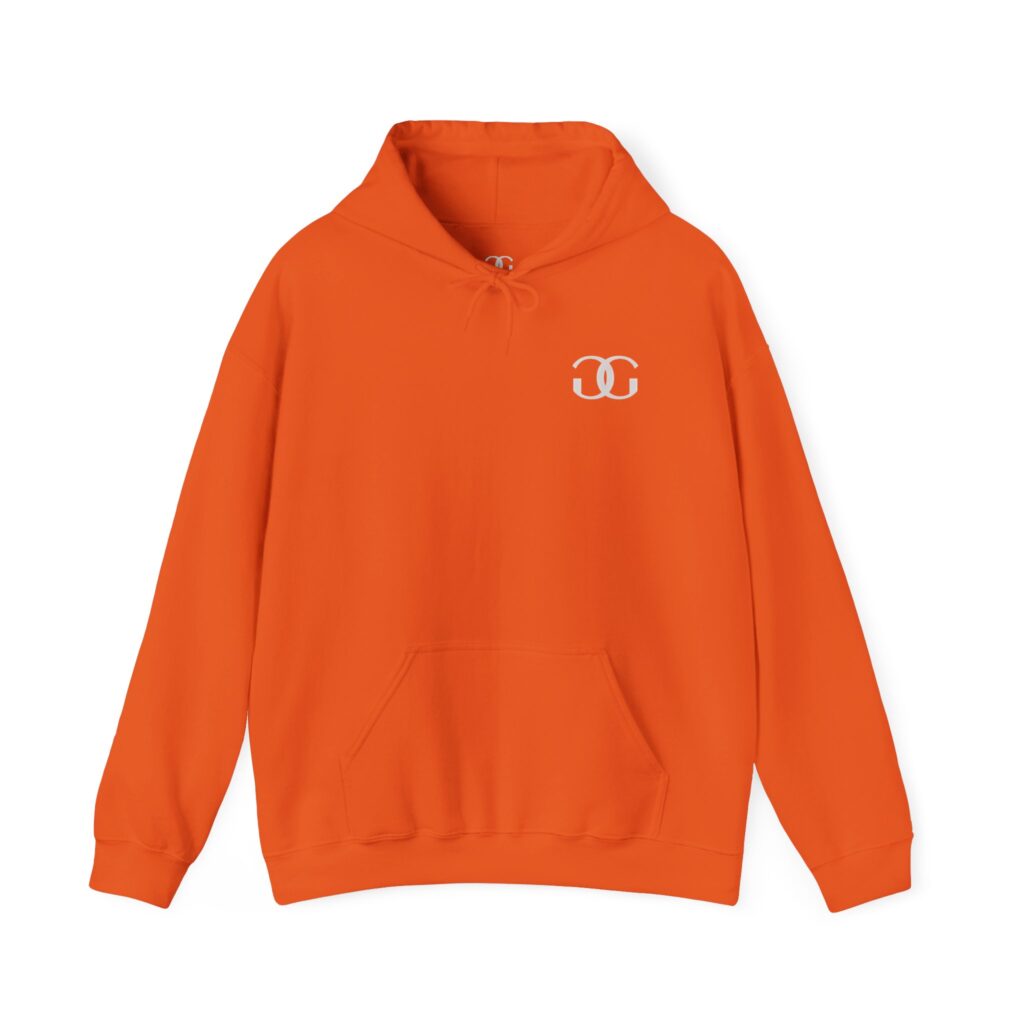 Glam Gustoz Signature Hoodie – White Edition 1 | Soft Aesthetic Self-Care Wear - Image 7