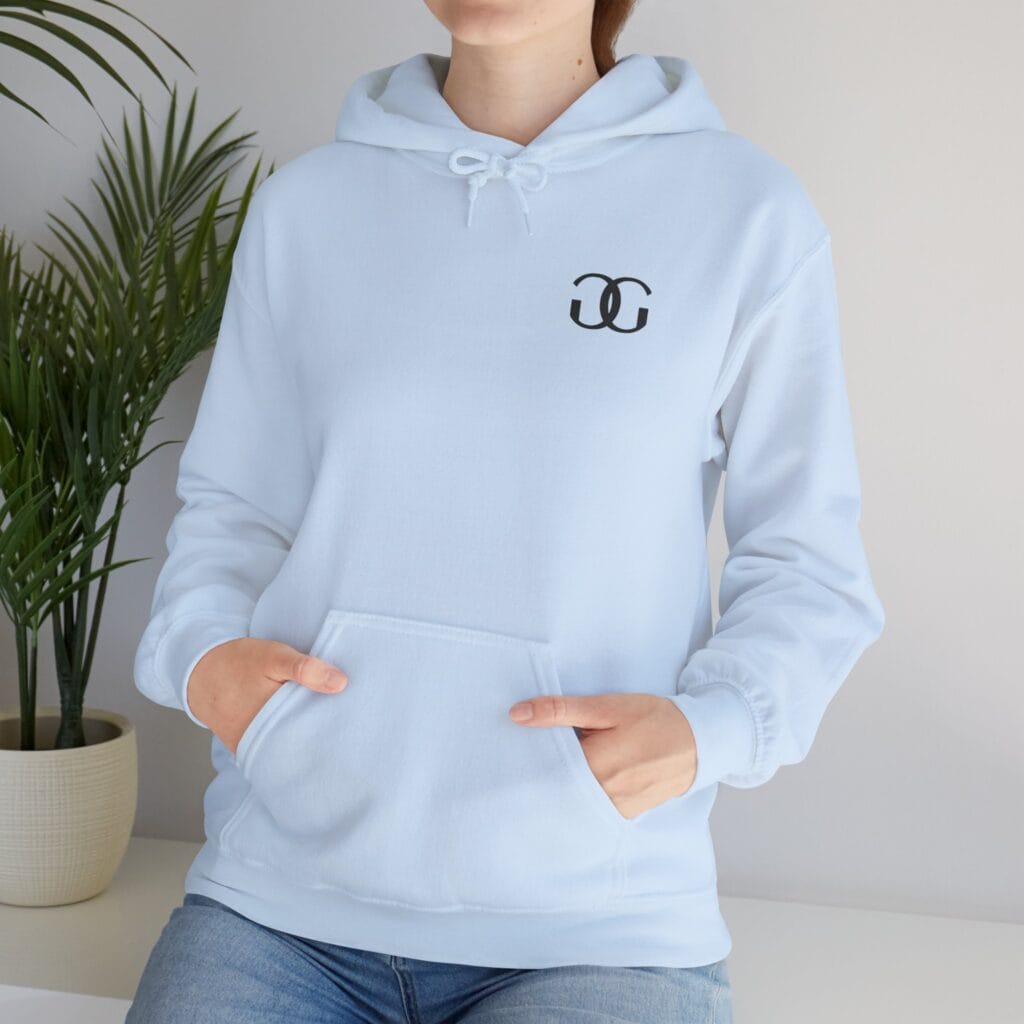 Glam Gustoz Signature Hoodie – Black Edition 1 | Soft Aesthetic Self-Care Wear - Image 25