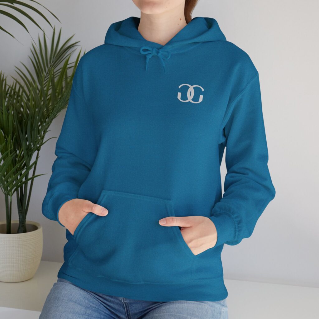 Glam Gustoz Signature Hoodie – White Edition 1 | Soft Aesthetic Self-Care Wear - Image 29