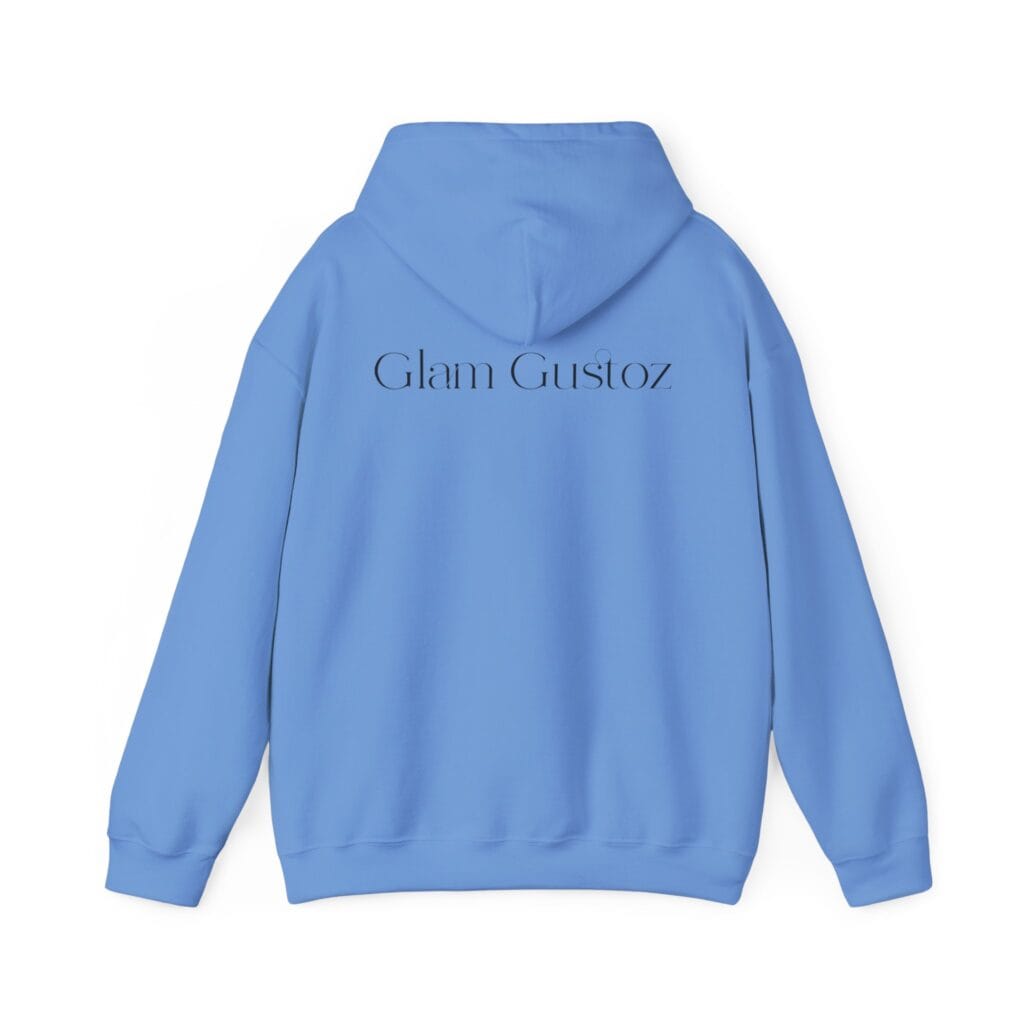 Glam Gustoz Signature Hoodie – Black Edition 1 | Soft Aesthetic Self-Care Wear - Image 28
