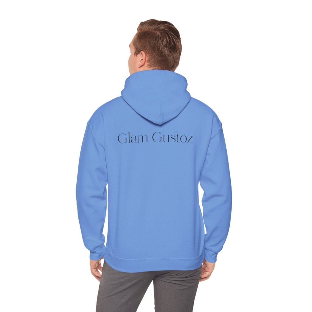 Glam Gustoz Signature Hoodie – Black Edition 1 | Soft Aesthetic Self-Care Wear - Image 30