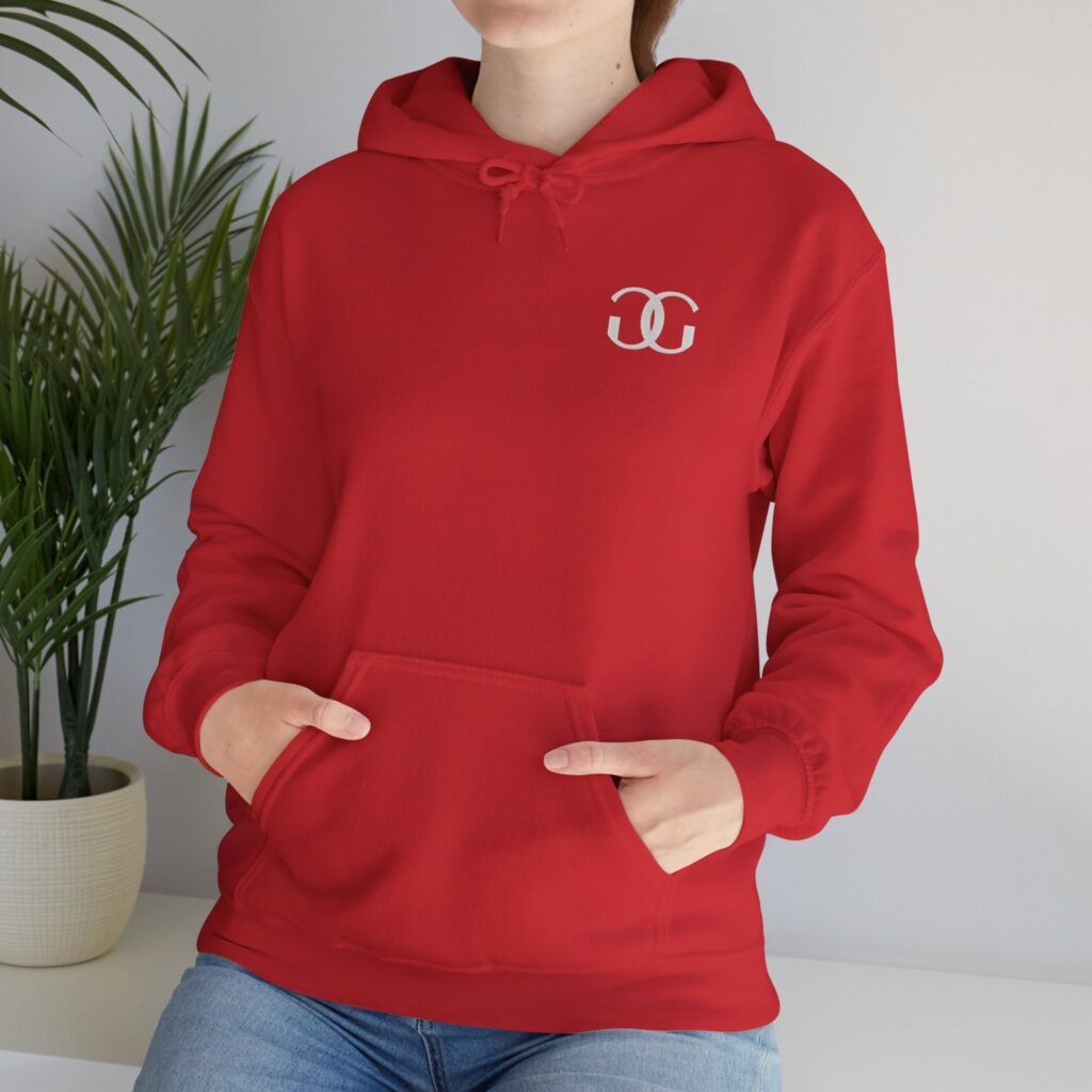 Glam Gustoz Signature Hoodie – White Edition 1 | Soft Aesthetic Self-Care Wear - Image 49