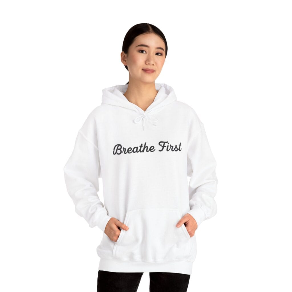 Breathe First Hoodie 1 – Soft Grounding Wear for Anxiety & Overwhelm - Image 6