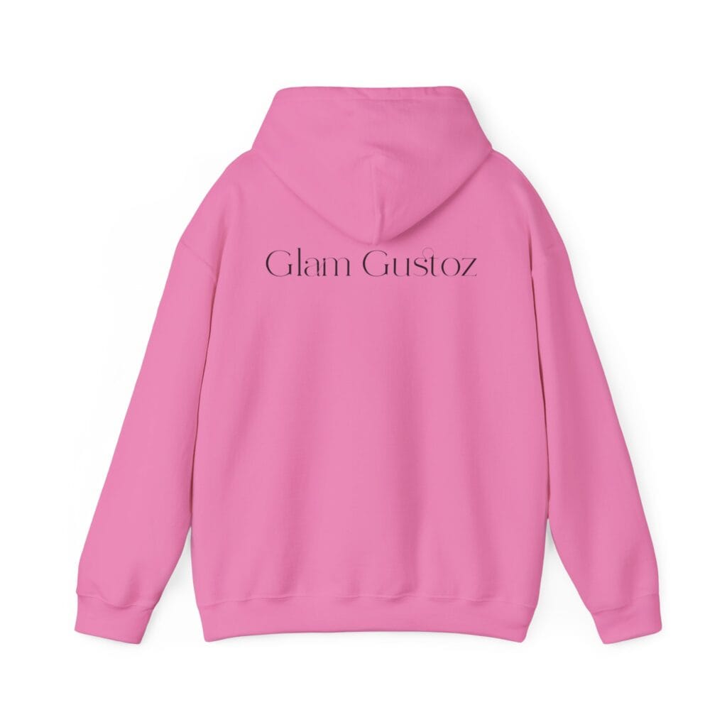 Glam Gustoz Signature Hoodie – Black Edition 1 | Soft Aesthetic Self-Care Wear - Image 40