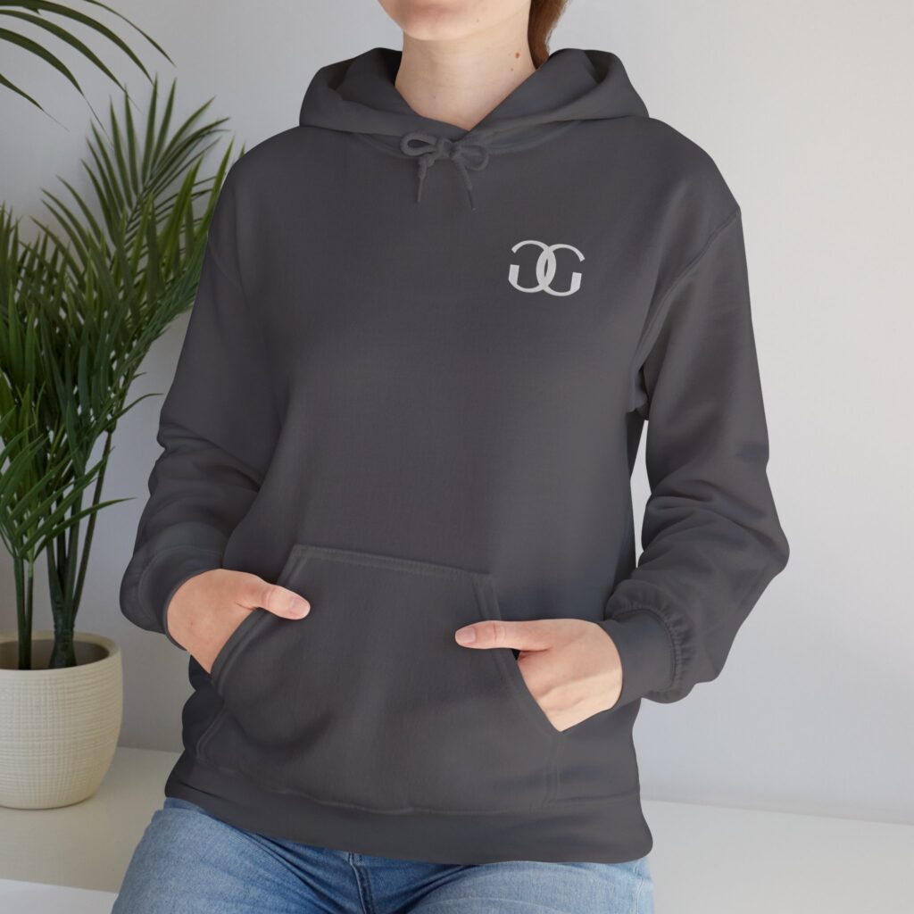 Glam Gustoz Signature Hoodie – White Edition 1 | Soft Aesthetic Self-Care Wear - Image 33