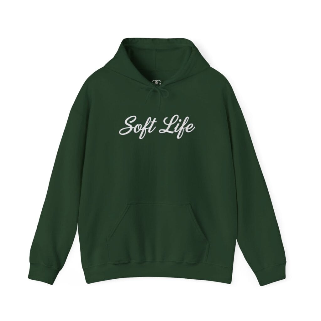 Soft Life Hoodie 1 – Self-Care Clothing for Your Healing Era | Cozy Mental Health Wear - Image 14