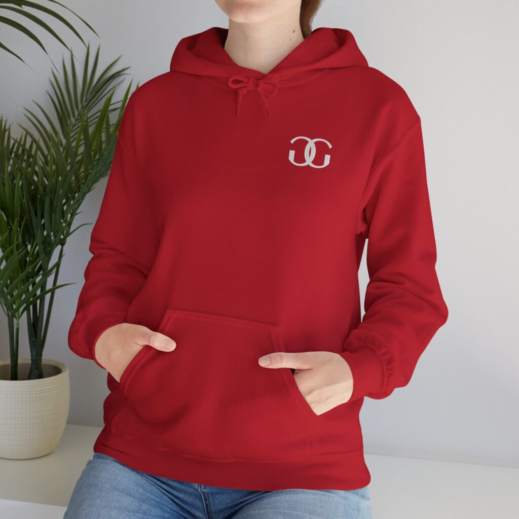 Glam Gustoz Signature Hoodie – White Edition 1 | Soft Aesthetic Self-Care Wear - Image 53