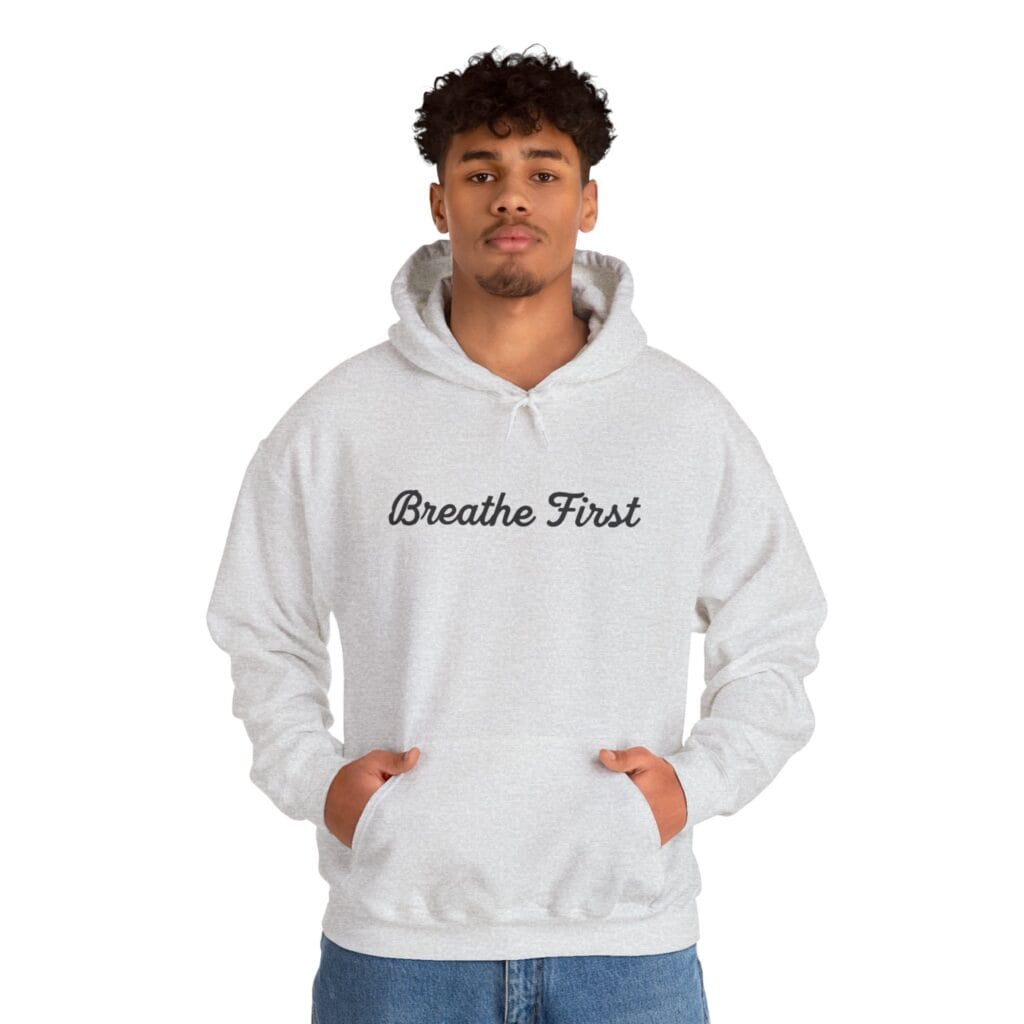 Breathe First Hoodie 1 – Soft Grounding Wear for Anxiety & Overwhelm - Image 15
