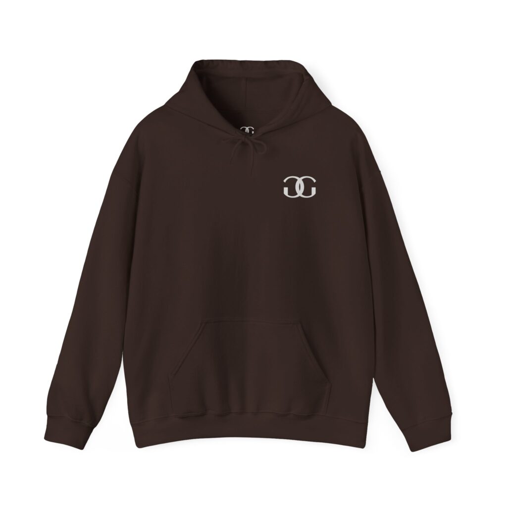 Glam Gustoz Signature Hoodie – White Edition 1 | Soft Aesthetic Self-Care Wear - Image 15