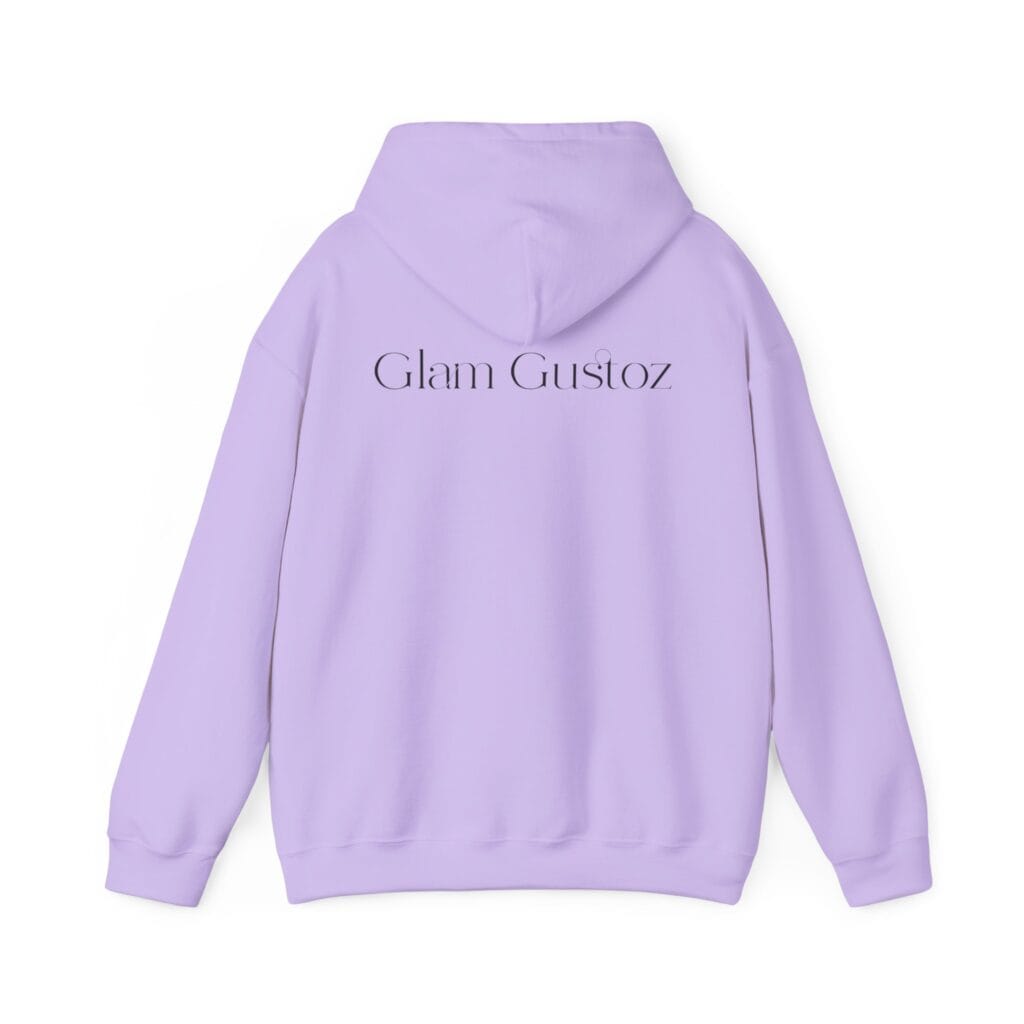 Glam Gustoz Signature Hoodie – Black Edition 1 | Soft Aesthetic Self-Care Wear - Image 32