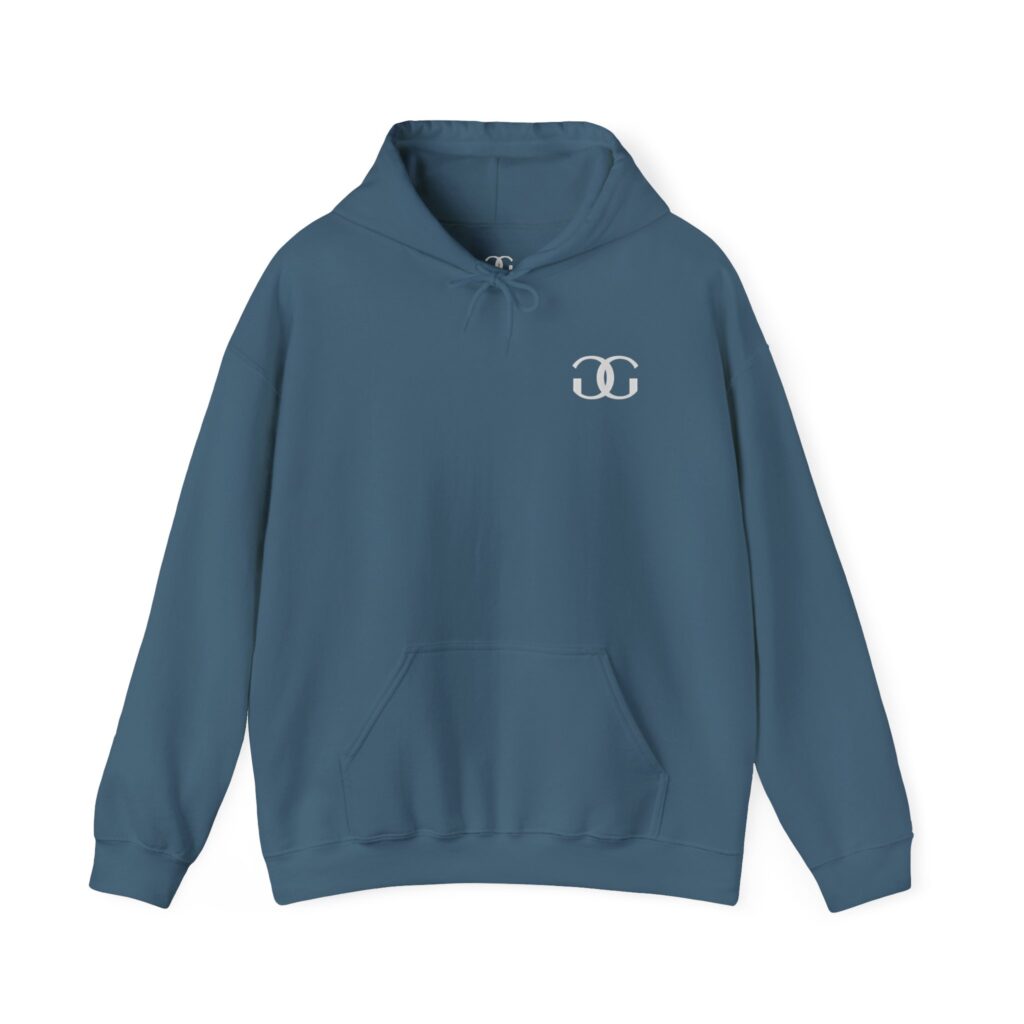 Glam Gustoz Signature Hoodie – White Edition 1 | Soft Aesthetic Self-Care Wear - Image 23