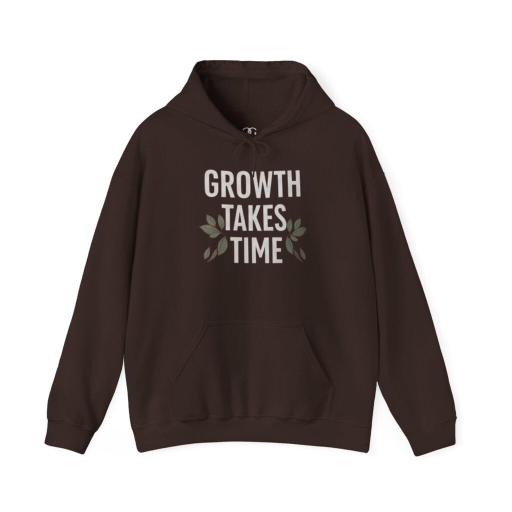 Growth Takes Time Hoodie | Gentle Reminder for Your Healing Journey 1 - Image 10