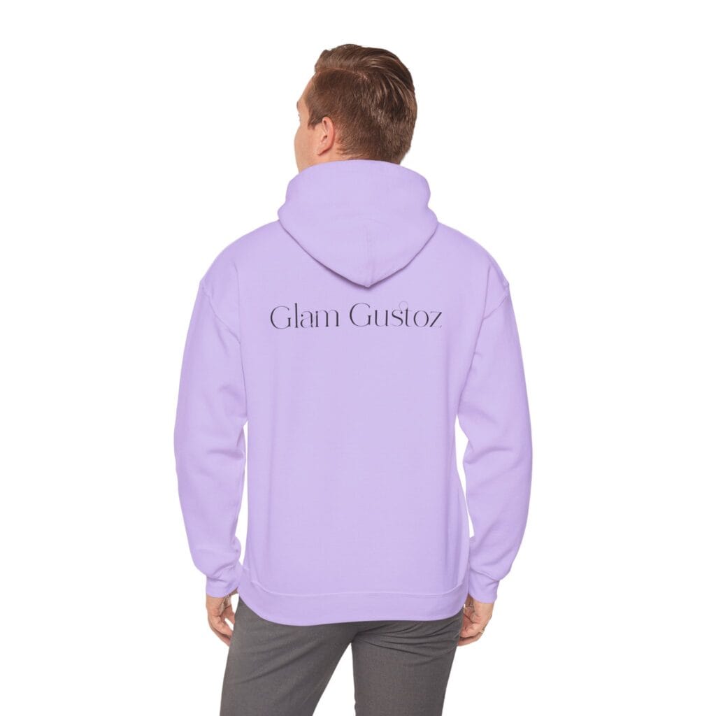 Glam Gustoz Signature Hoodie – Black Edition 1 | Soft Aesthetic Self-Care Wear - Image 34