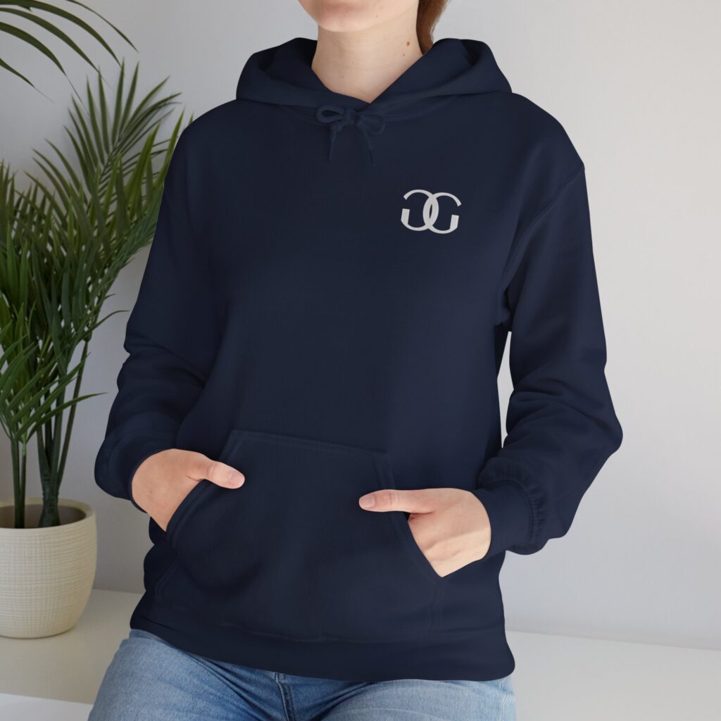 Glam Gustoz Signature Hoodie – White Edition 1 | Soft Aesthetic Self-Care Wear - Image 41