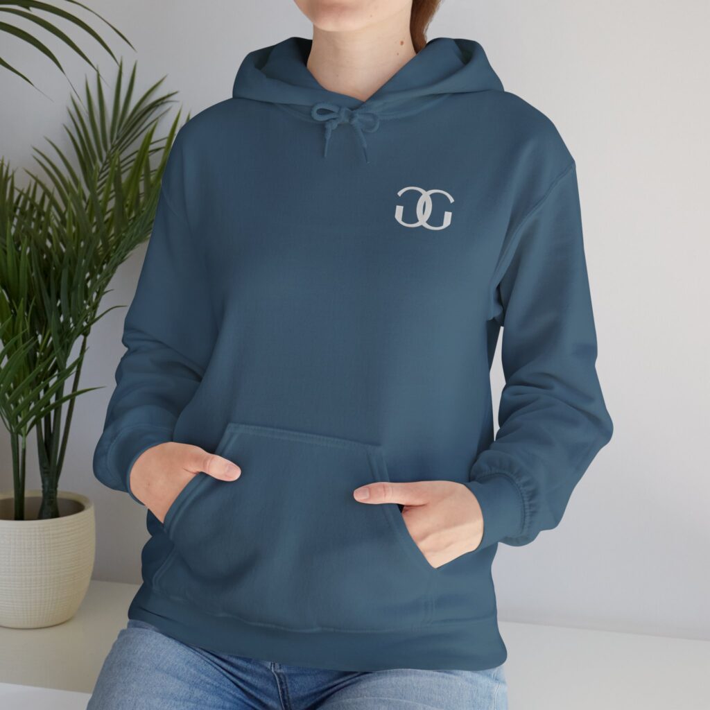 Glam Gustoz Signature Hoodie – White Edition 1 | Soft Aesthetic Self-Care Wear - Image 25
