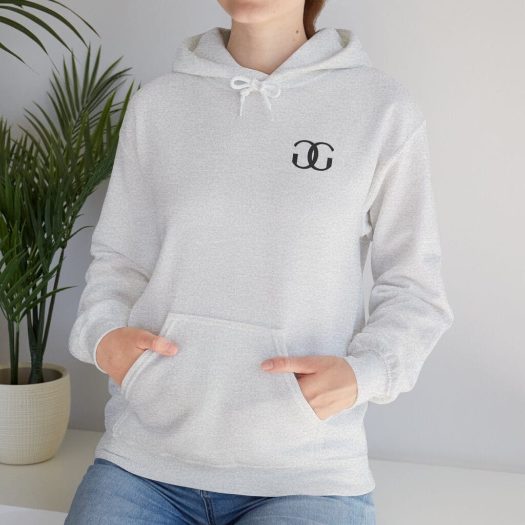 Glam Gustoz Signature Hoodie – Black Edition 1 | Soft Aesthetic Self-Care Wear - Image 17
