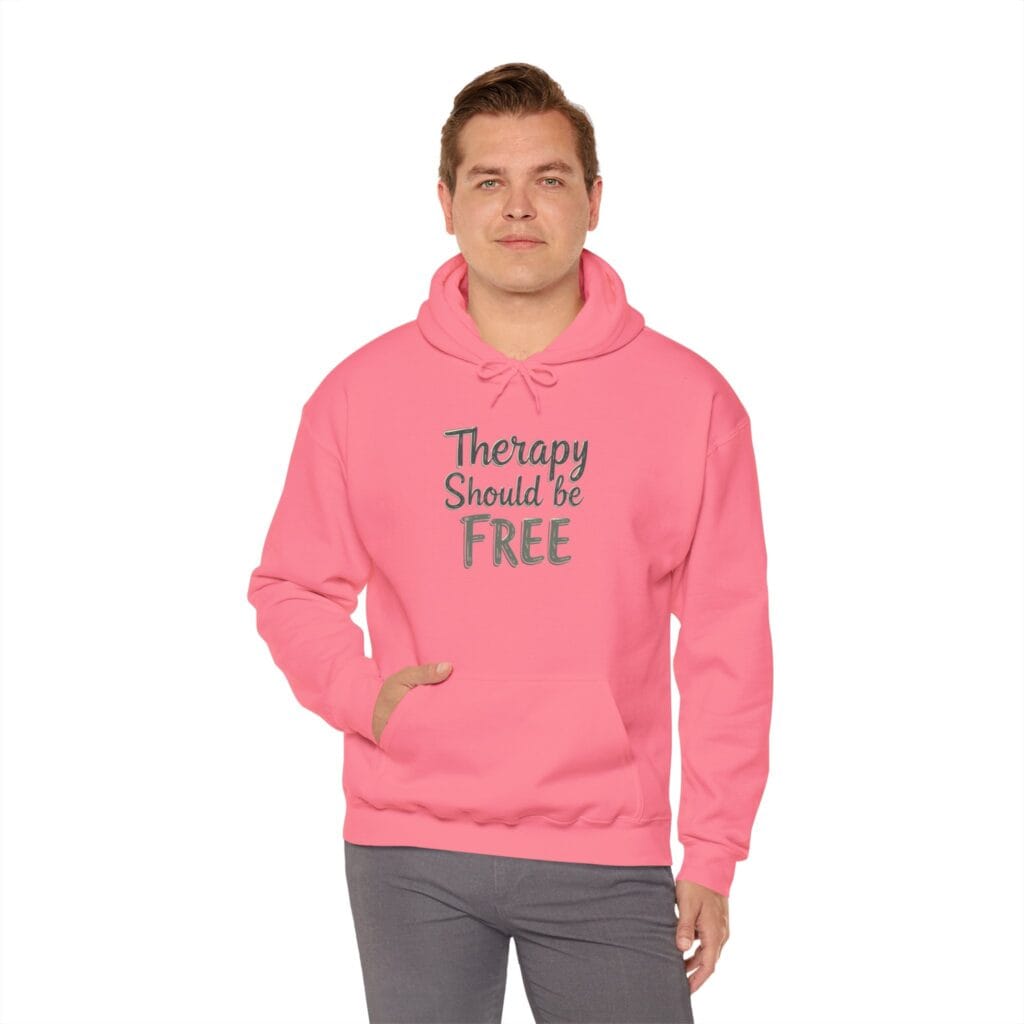 Therapy Should Be Free Hoodie 1 – Mental Health Awareness Fashion for Change - Image 36